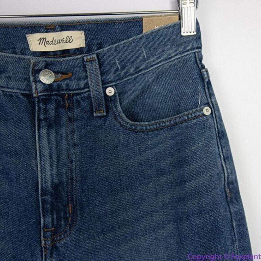 NEW Madewell Perfect Vintage Straight Jean in Firthway Wash, 24 - Picture 6 of 16